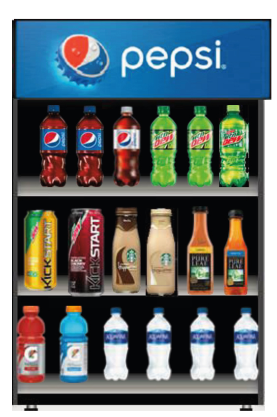 Core Assortment--Pepsi Cooler